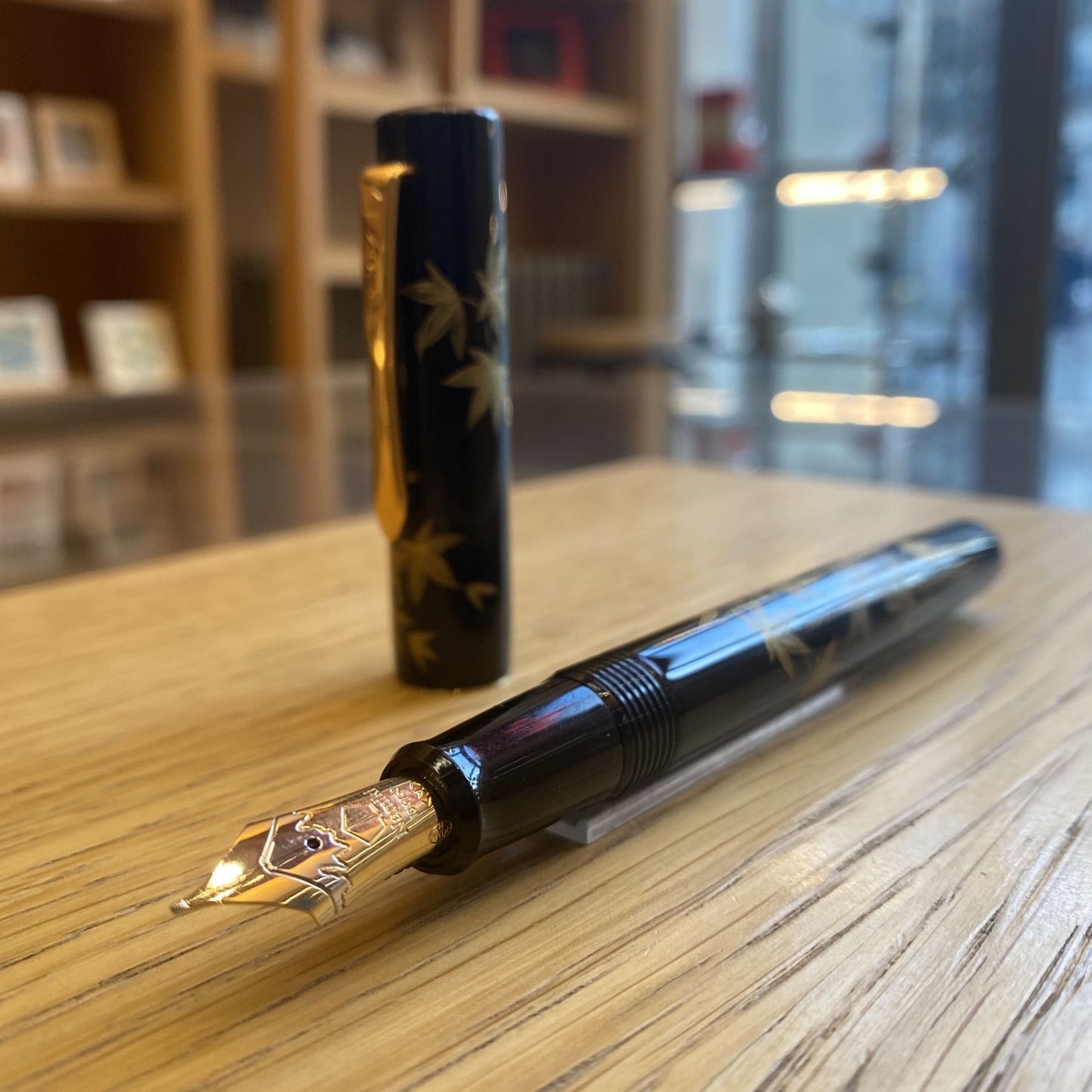 Fountain pen Namiki Chinkin - beauty of autumn leaves