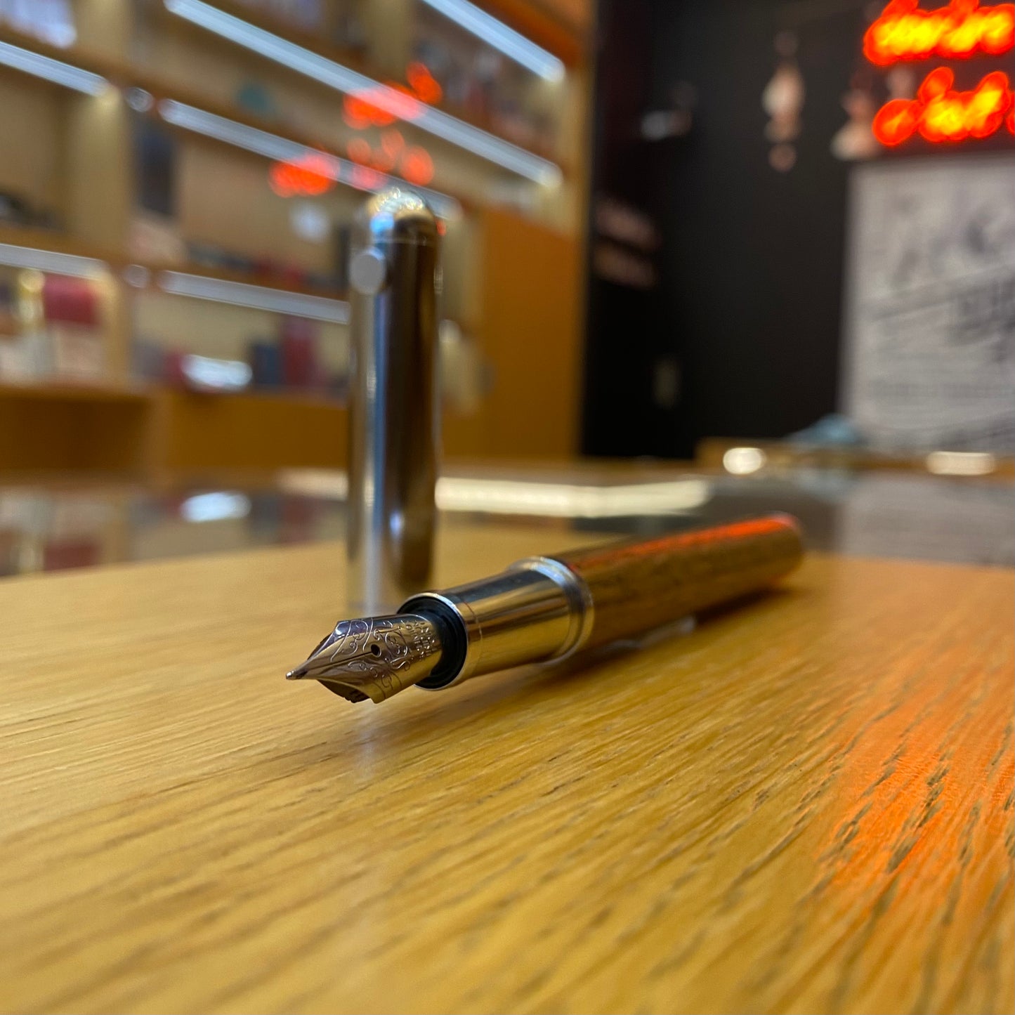Stylo plume e+m long