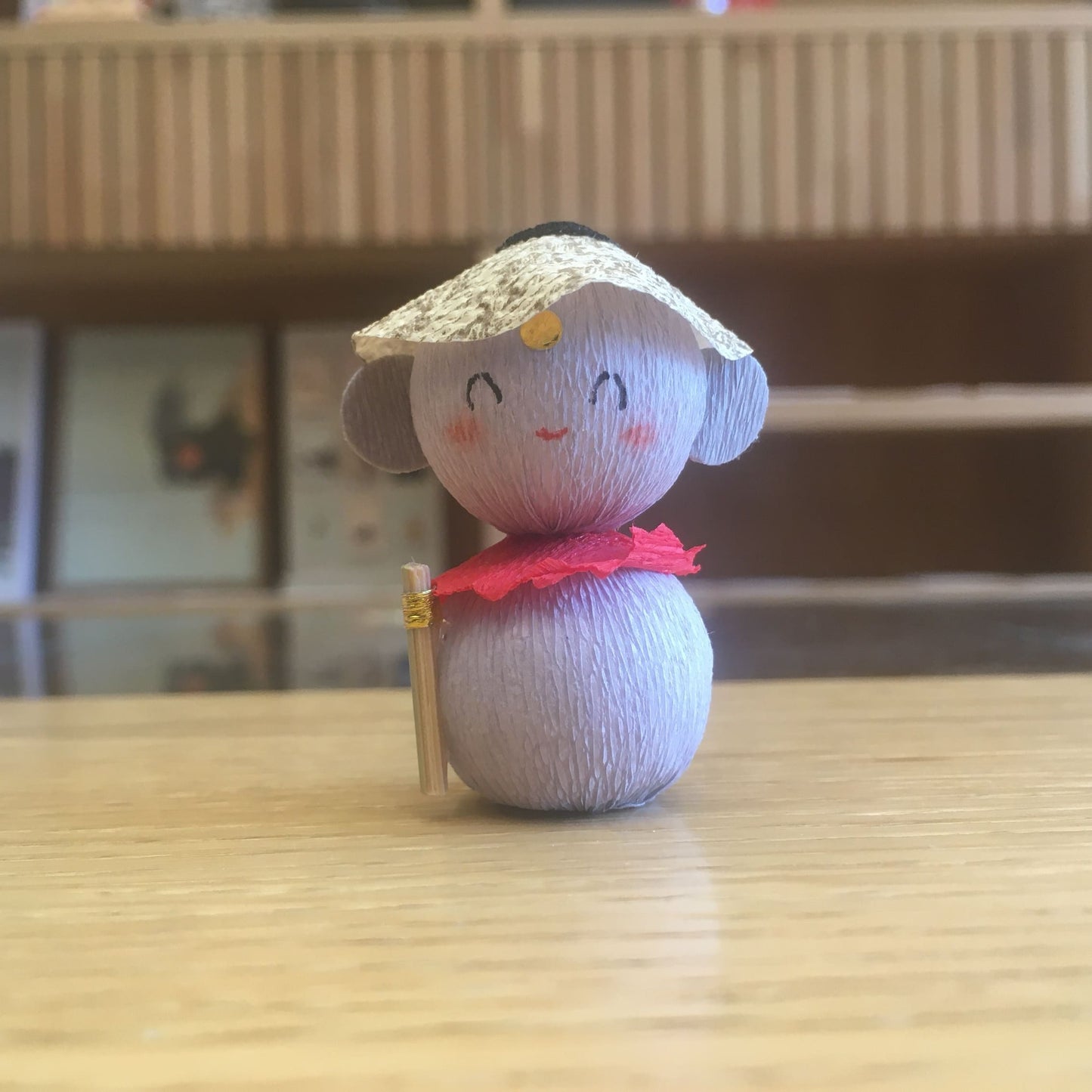 Okiagari protection Jizo, roly-poly doll