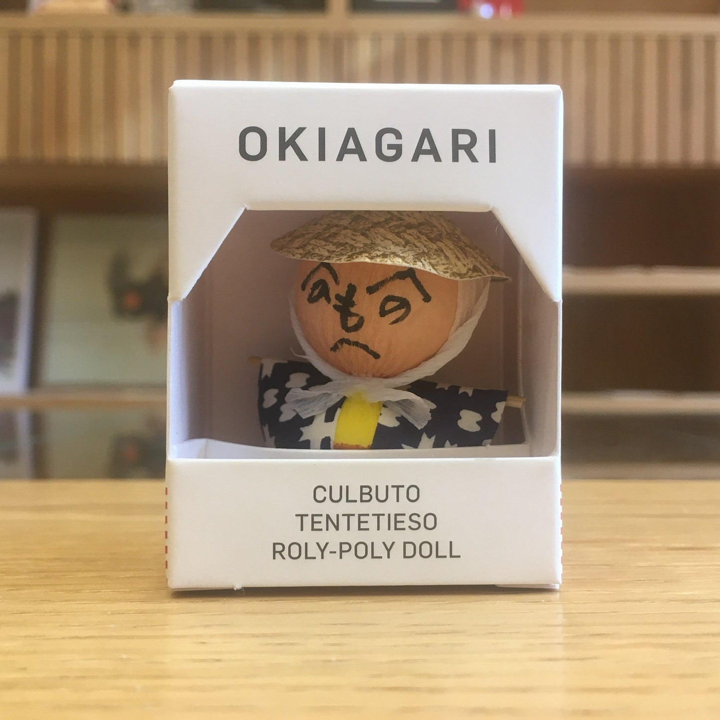 Okiagari "Kuebiko" scarecrow